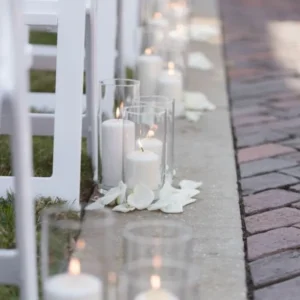 Vases cylindriques pour cérémonie