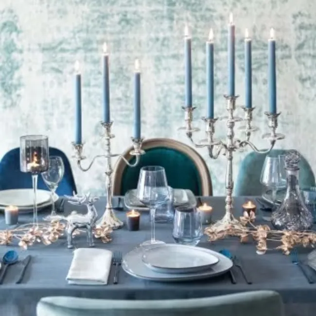 Chandelier 3 branche pour centre de table mariage