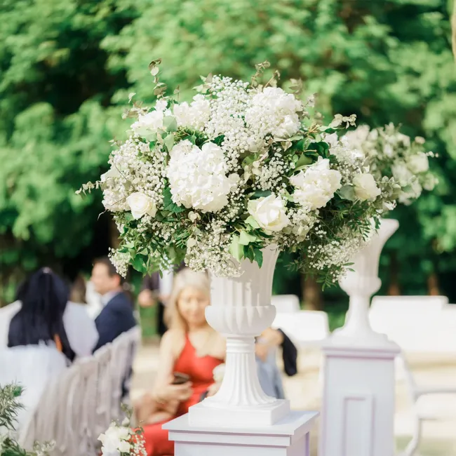 Composition florale XXL pour décorer et sublimer cérémonie de mariage