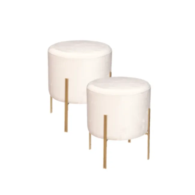 Lot de 2 poufs à louer pour coin marié mariage