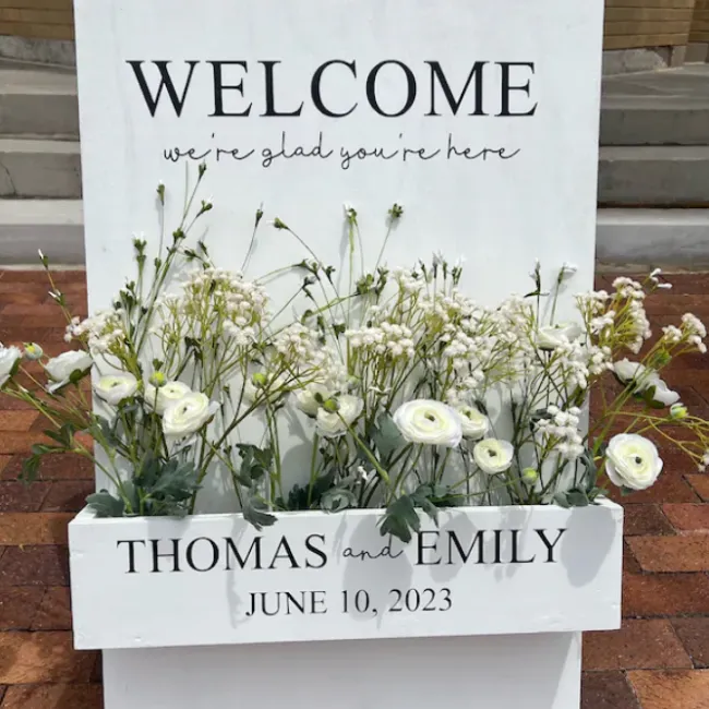 Flowerbox mariage à louer