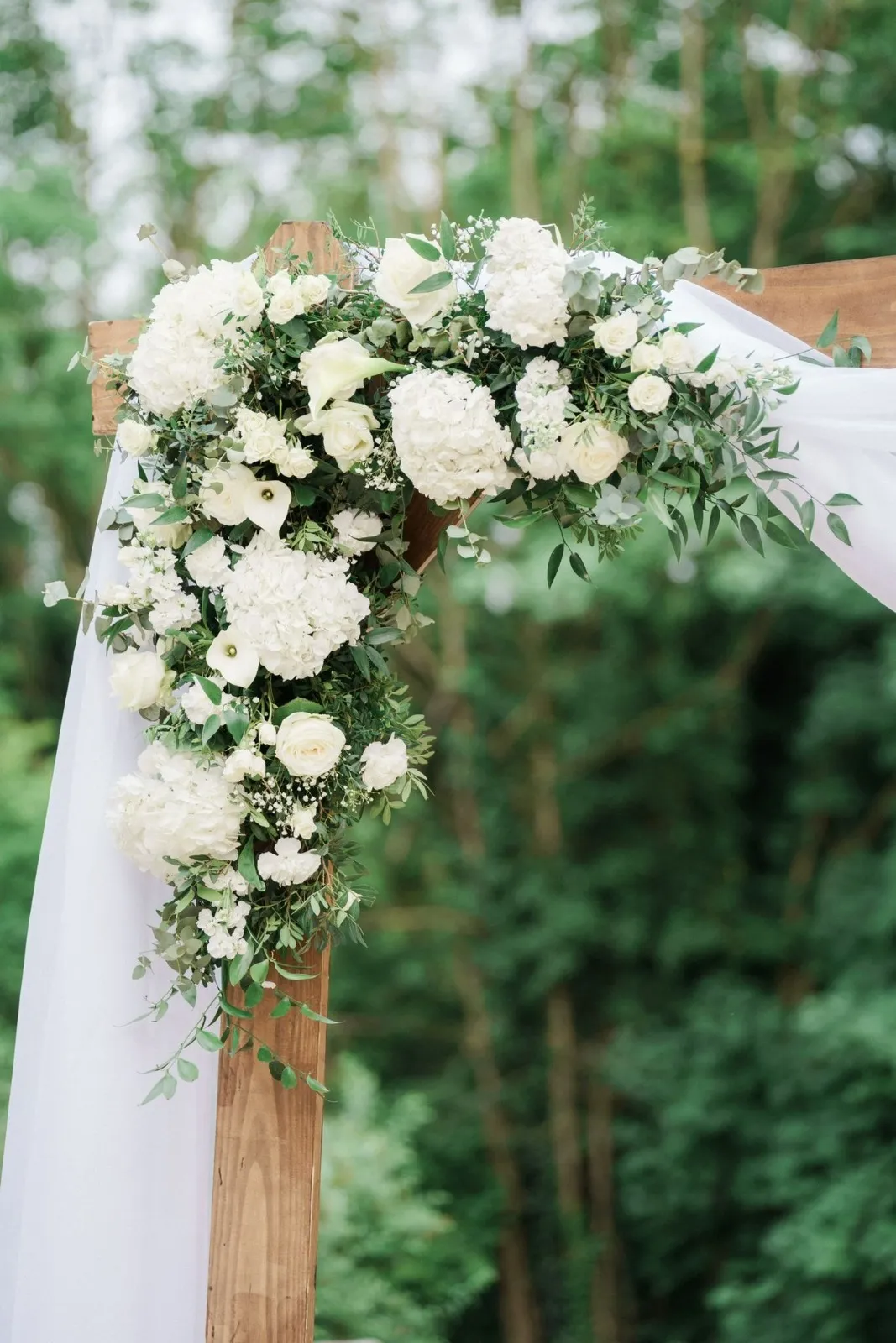 Grosse composition d'angle pour arche