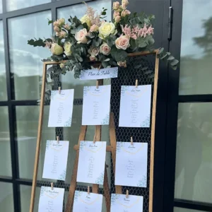 Composition plan de table M