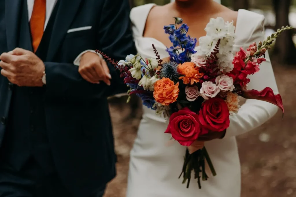 Bouquet de mariée domaine de la roche couloir