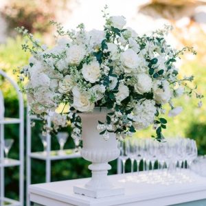 Vase Médicis fleuri XXL