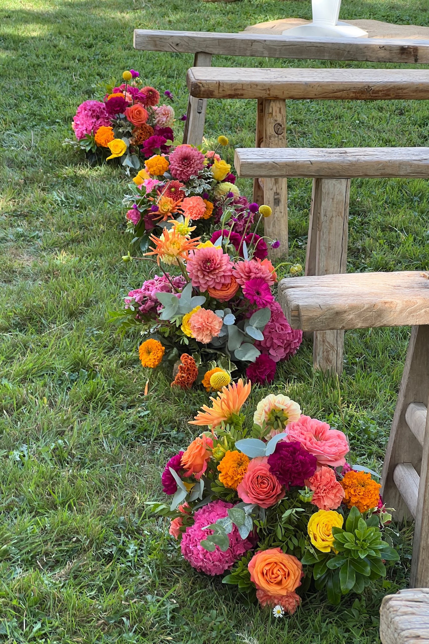 fleurs cérémonie mariage